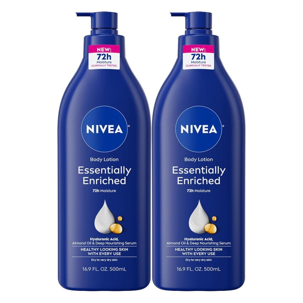 Best Deep Nourishment: Nivea Essentially Enriched Body Lotion - Rich texture for all-day moisture