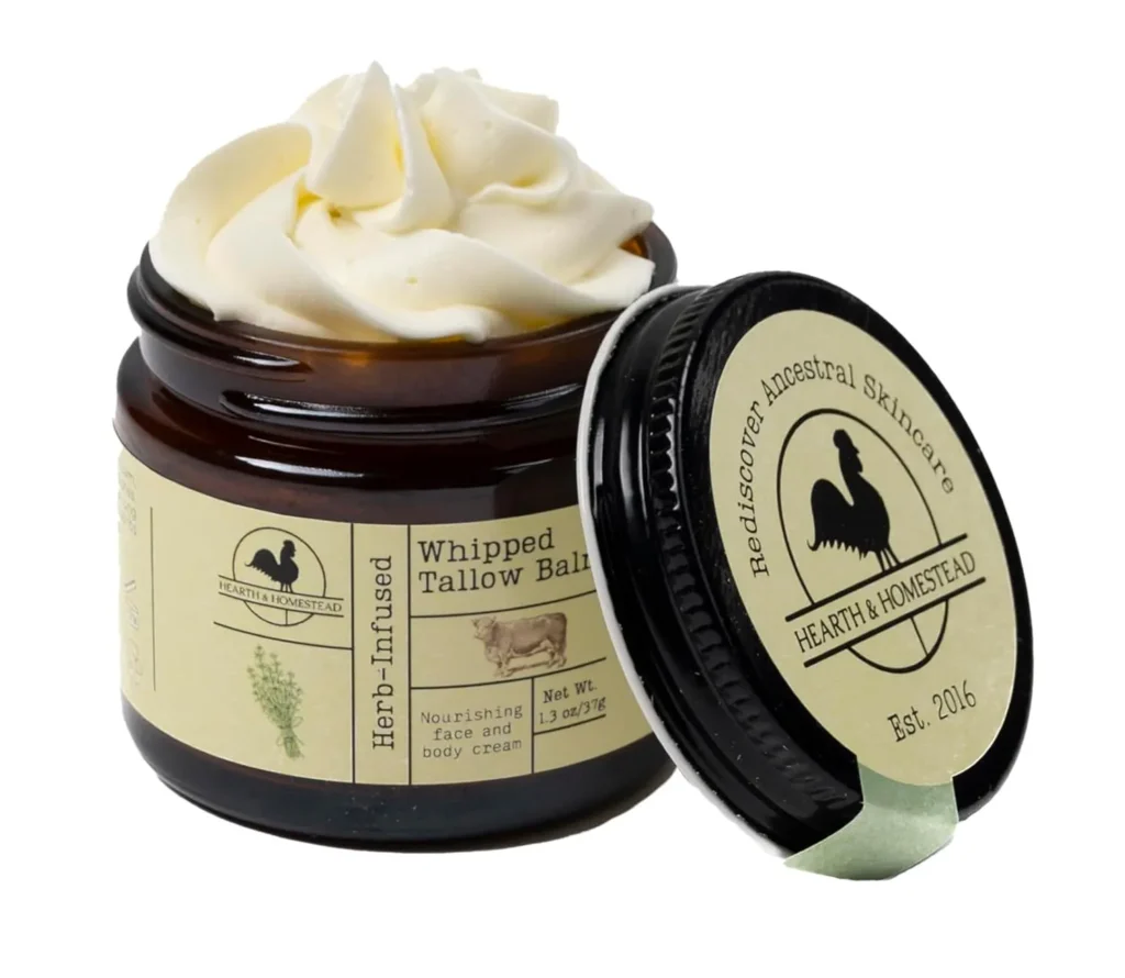 Hearth and Homestead Tallow + Honey Face Cream