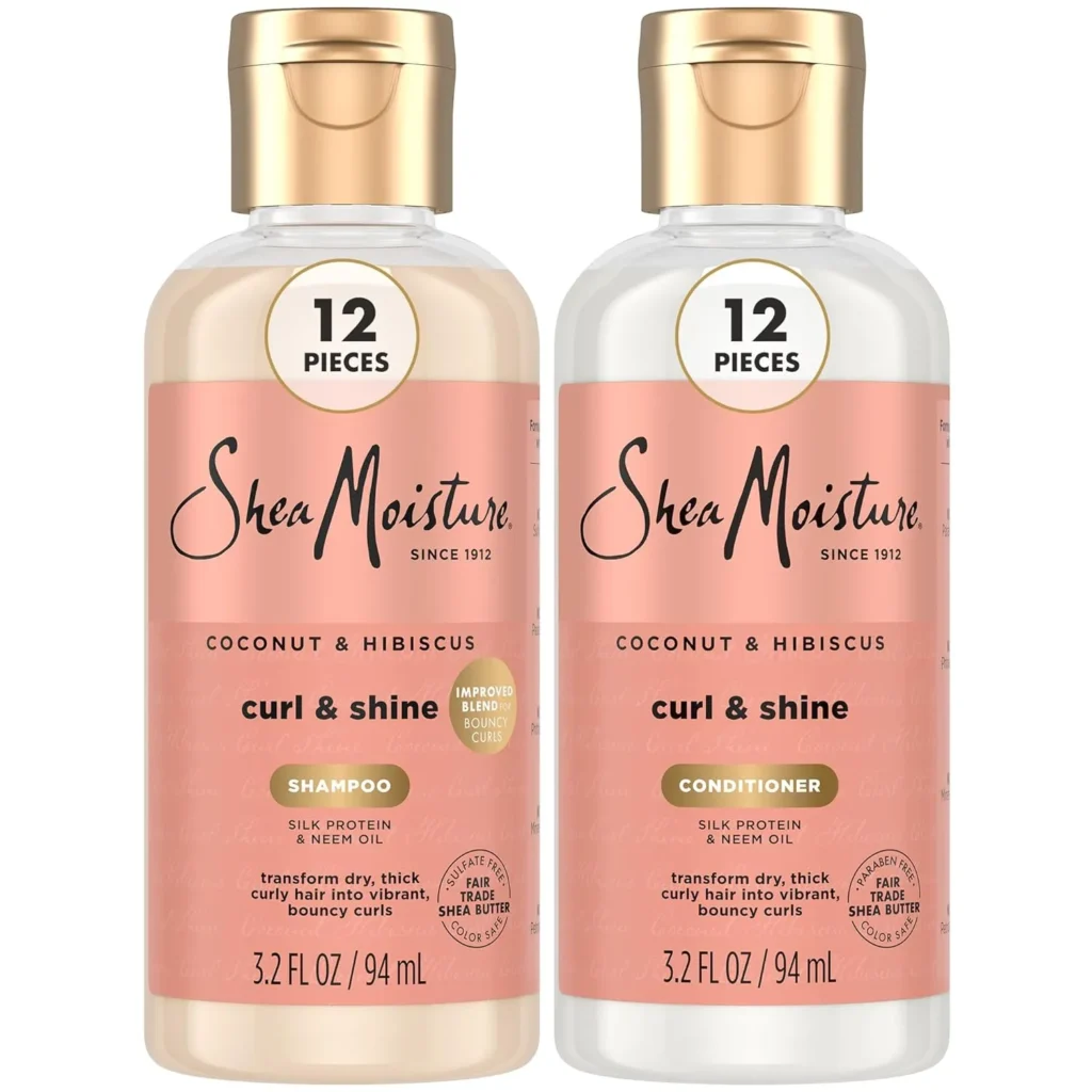 SheaMoisture Coconut & Hibiscus Curl & Shine Shampoo