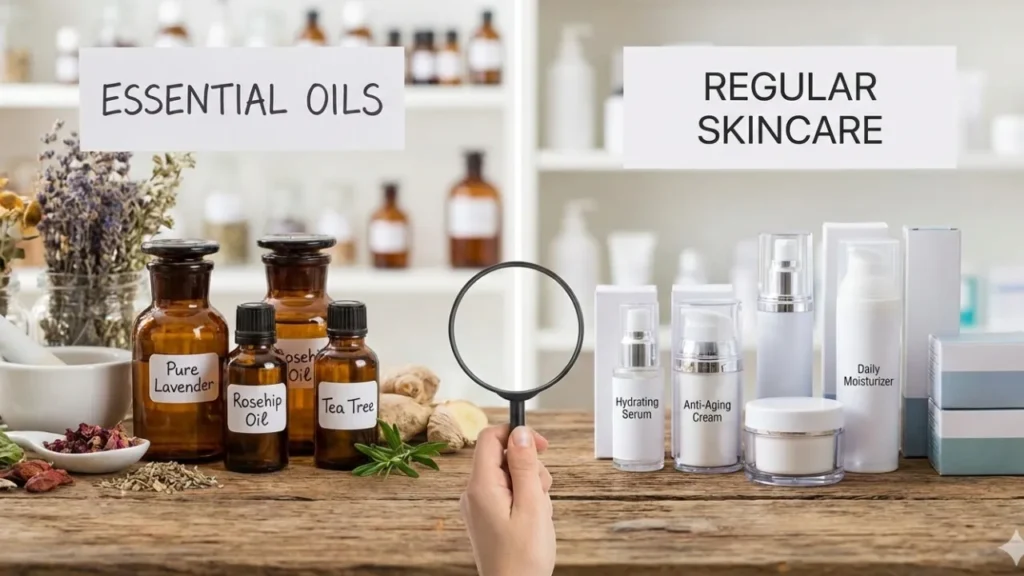 What Makes Essential Oils Different from Regular Skincare