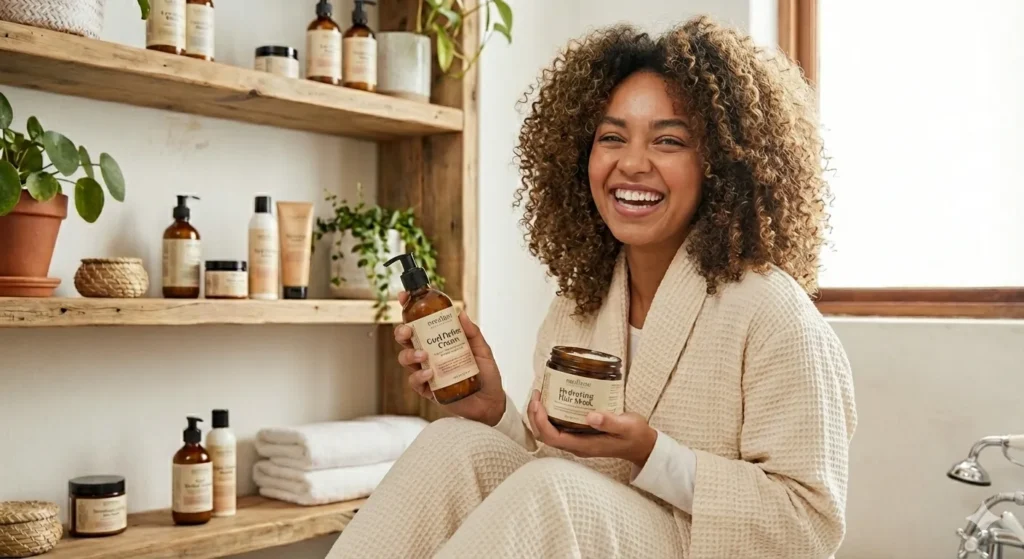 hair care products for curly hair